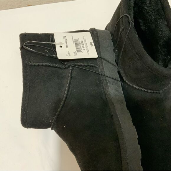 Arizona Jean Co Memory Foam Flat Heel Winter Boots Women’s Size 7 - Picture 6 of 7